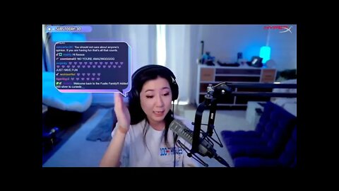 Leslie Gets Emotional and Cries During Her Stream