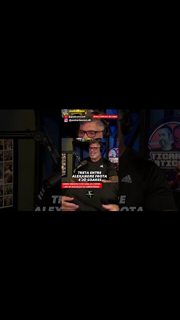 TRETA ENTRE ALEXANDRE FROTA E JÔ SOARES #shorts #alexandrefrota #josoares #jôsoares
