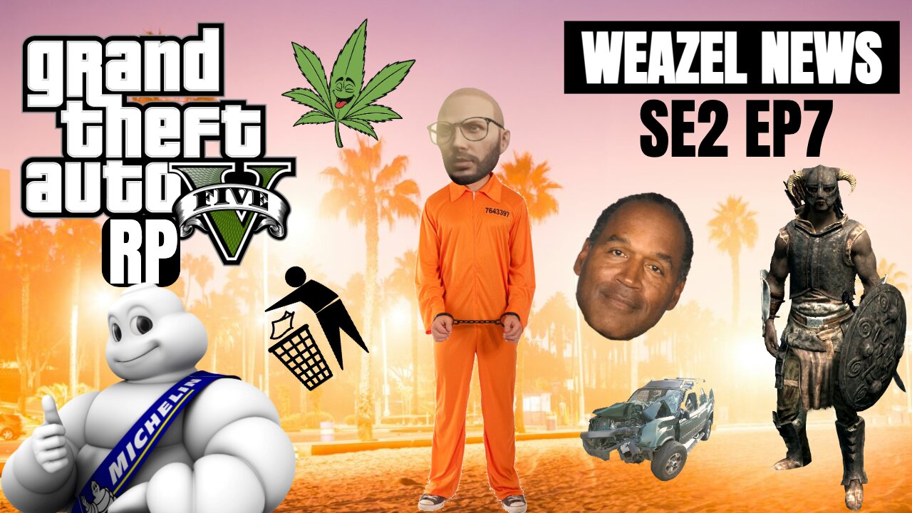 We Get Sent To PRISON - GTA V RP - WEAZEL NEWS - SE2 EP7