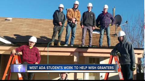 West Ada Students make a Nampa man's wish come true with Wish Granters