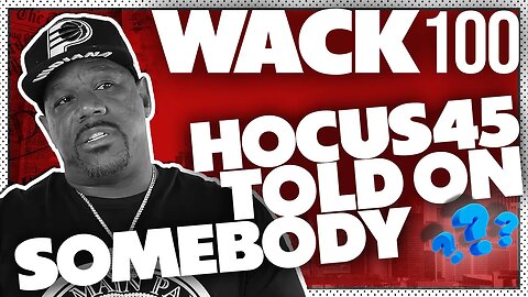 Wack100 Exposes Hocus45th telling after Recovering Stolen Chain