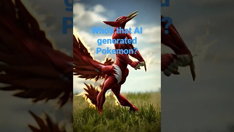 AI generated Blaziken #whosthatpokemon #pokemon