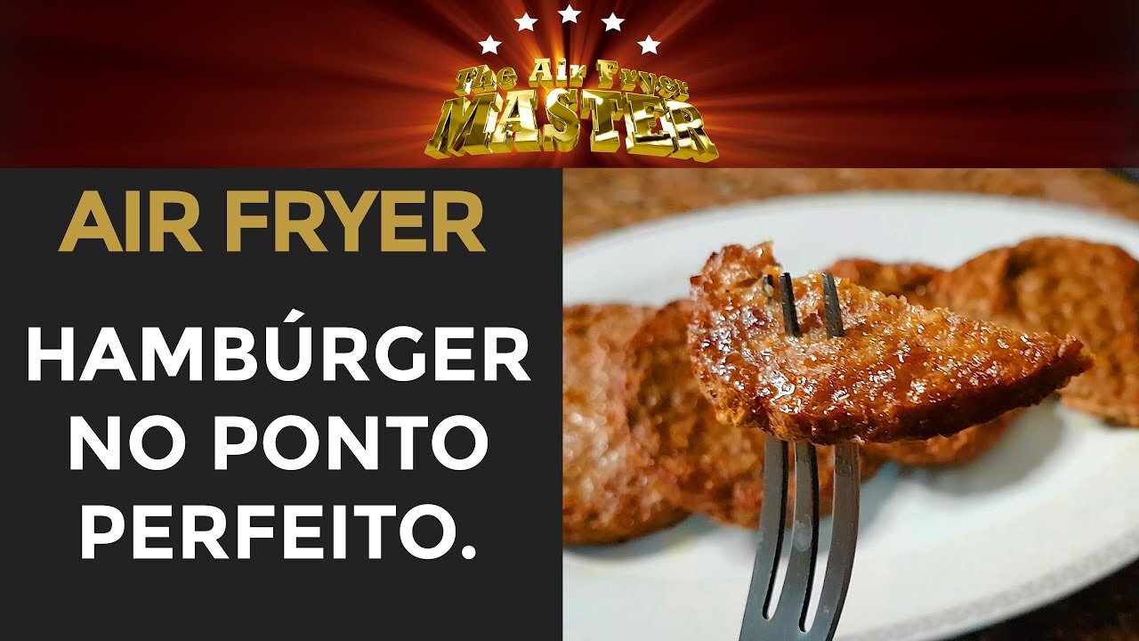 Como Fazer Hambúrguer na Air Fryer