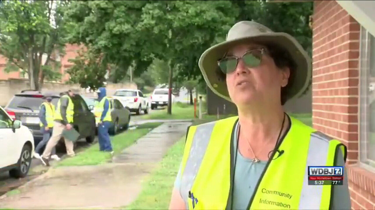 FEMA is going door to door