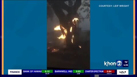 Maui and Lahaina fires are DEW and Plasma fires, including social media blackout