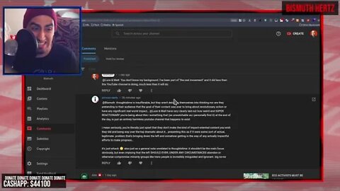 REPLYING TO SOME (THOUGHT) SLIMEBALLS