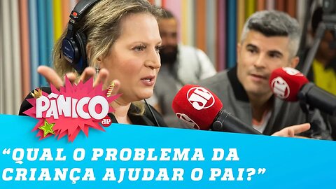 Joice Hasselmann discute o trabalho infantil