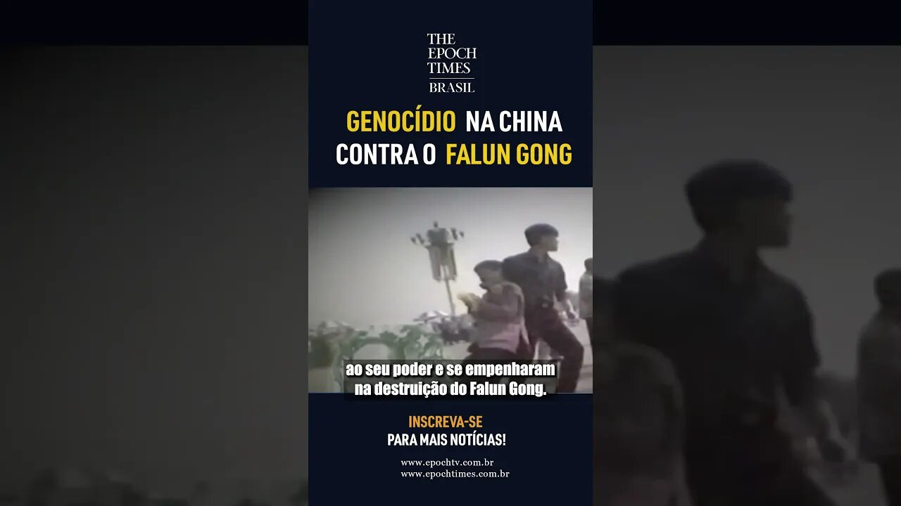 O regime do PCCh entende como uma ameaça e se empenharam na destruição do Falun Gong #shorts