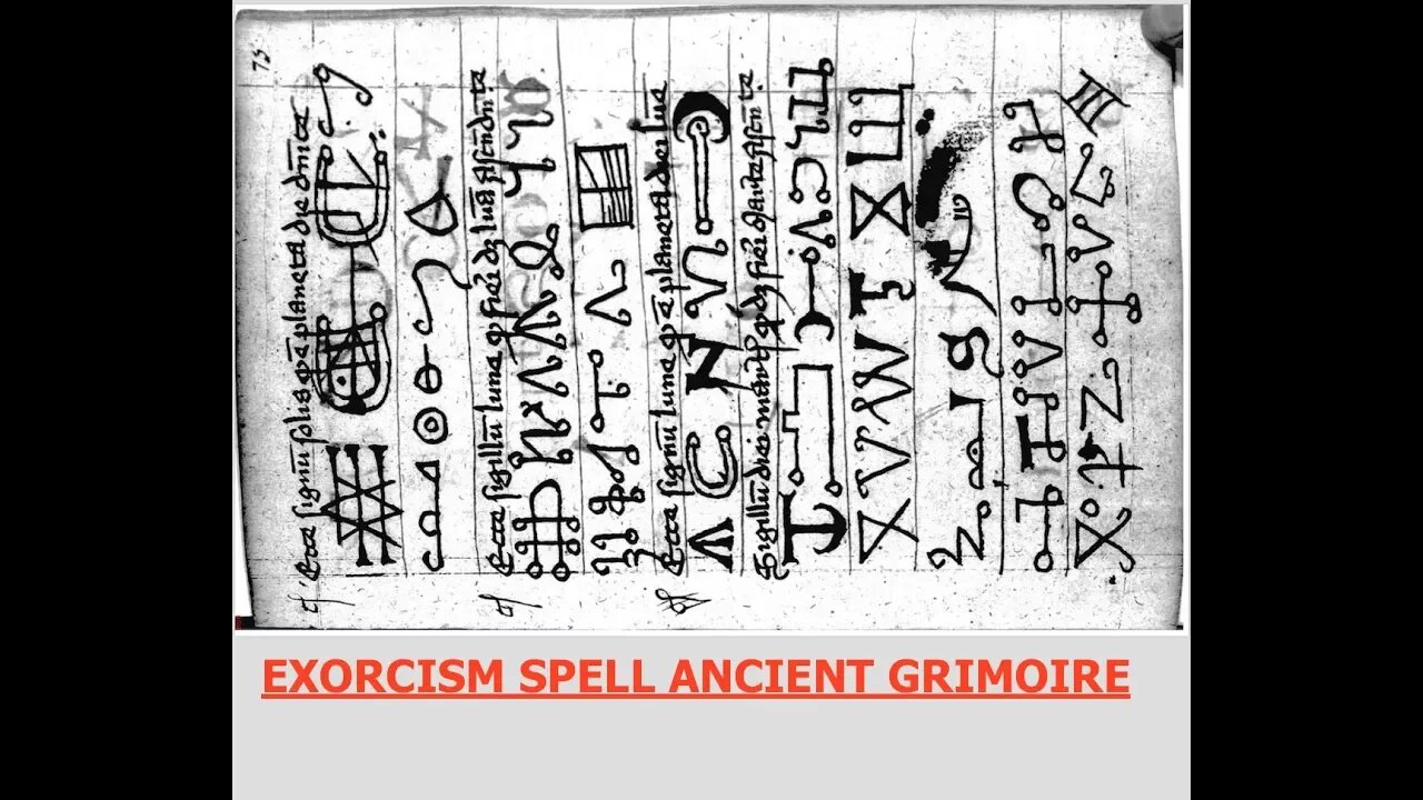 This will Freak You Out! "Exorcism Spell" Conjuring the Devil to Exorcise Demons