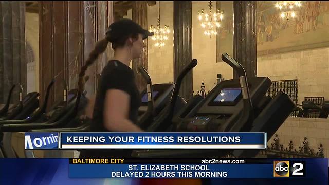 Keeping your fitness resolutions