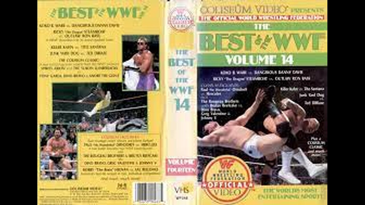 WWF Coliseum Video - Best Of The WWF Volume 14 - 1987 **NOT ON PEACOCK**