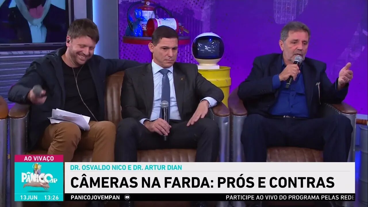 QUAIS OS PRÓS E CONTRAS DAS CÂMERAS NAS FARDAS POLICIAIS? DR. NICO E DEL. ARTUR DIAN ANALISAM