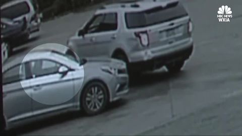 Robber's bullet narrowly misses child's head