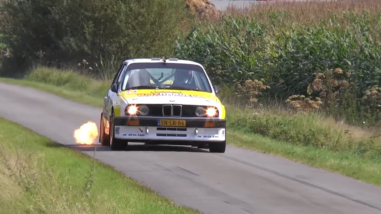 Short Rally Kasterlee 2017 BMW M3 E30