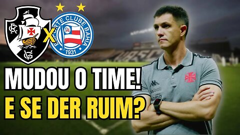 DE AGORA! TREINADOR MUDOU O TIME! SERÁ QUE VAI DAR CERTO ?NOTICIAS DO VASCO