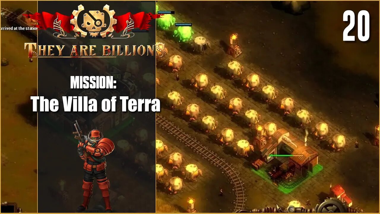 Mission: The Villa of Terra - 100% - Lets Play They Are Billions - Part 20