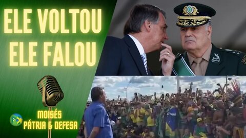 Ele Voltou, Ele Falou. Tudo Na Sua Hora