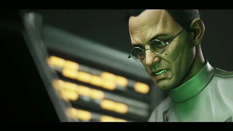 Doctor Donald Becker betrays Coloninal Marines Cutscene Aliens: Dark Descent