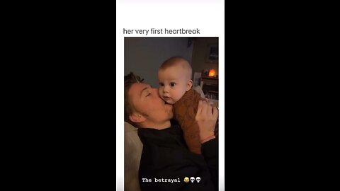 Her very first heartbreak - babies funniest videos