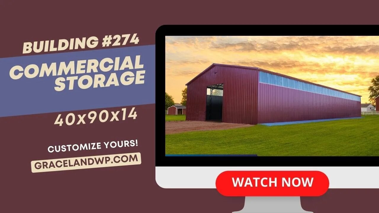 ORDER YOURS NOW! #274 Commercial Storage | Eagle Carports