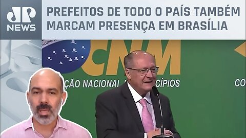 Alckmin diz que reforma tributária trará ‘eficiência econômica’ e defende diálogo com prefeitos