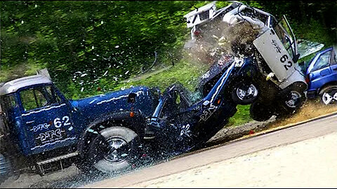 TOP MISS CAPTURED - Ultimate Near Death Video Compilation 2024- CAR CRASHING COMPILATION
