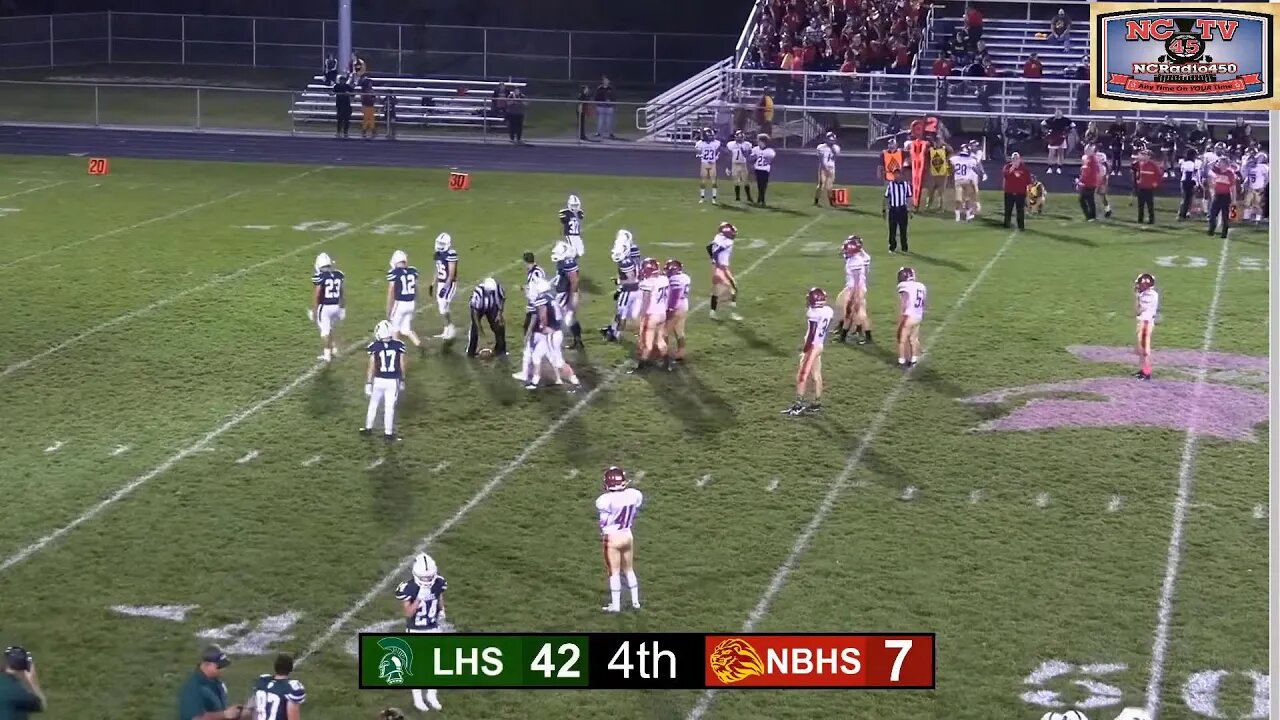 NCTV45 PRESENTS HIGH SCHOOL FOOTBALL NEW BRIGHTON VS LAUREL OCTOBER 8 2021