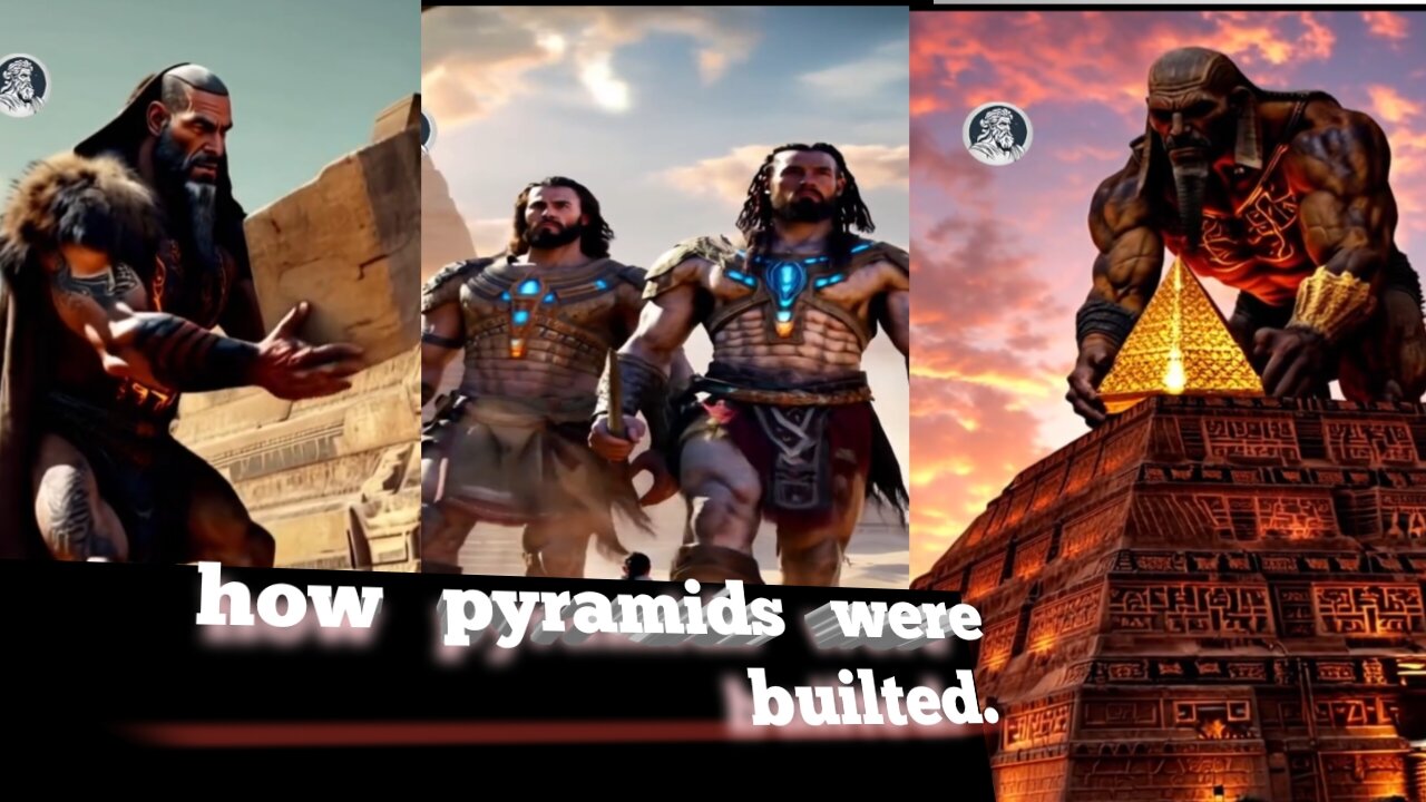 how pyramids were builted