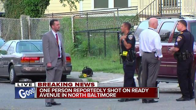 Man shot on Ready Ave in N. Baltimore