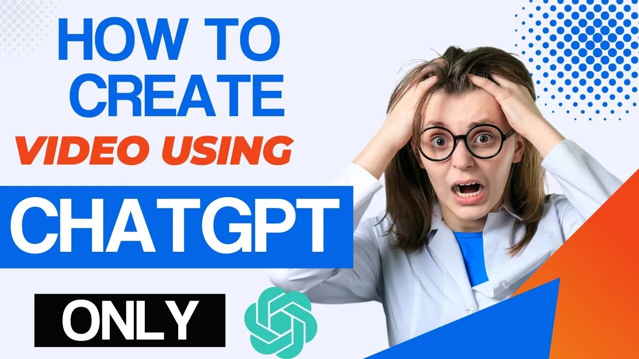 How To Create Video Using CHATGPT ONLY| Intro TO Ai Video Creation