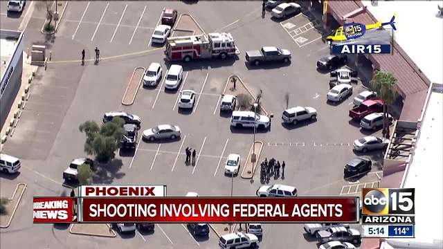 DHS agents involved in west Phoenix shooting, two suspects hospitalized