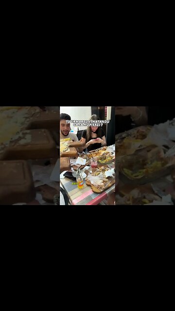 CINE MA URMARESTE PE TIKTOK PRIMESTE UN BURGER OGM X5 #oguritamica #manaciosul #food