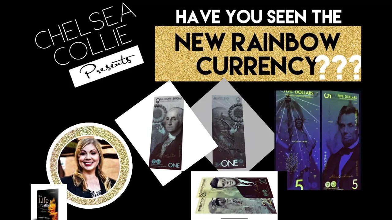 EP012 - Have you seen the new RAINBOW CURRENCY? Block chain encrypted, polymer and BEAUTIFUL!!!