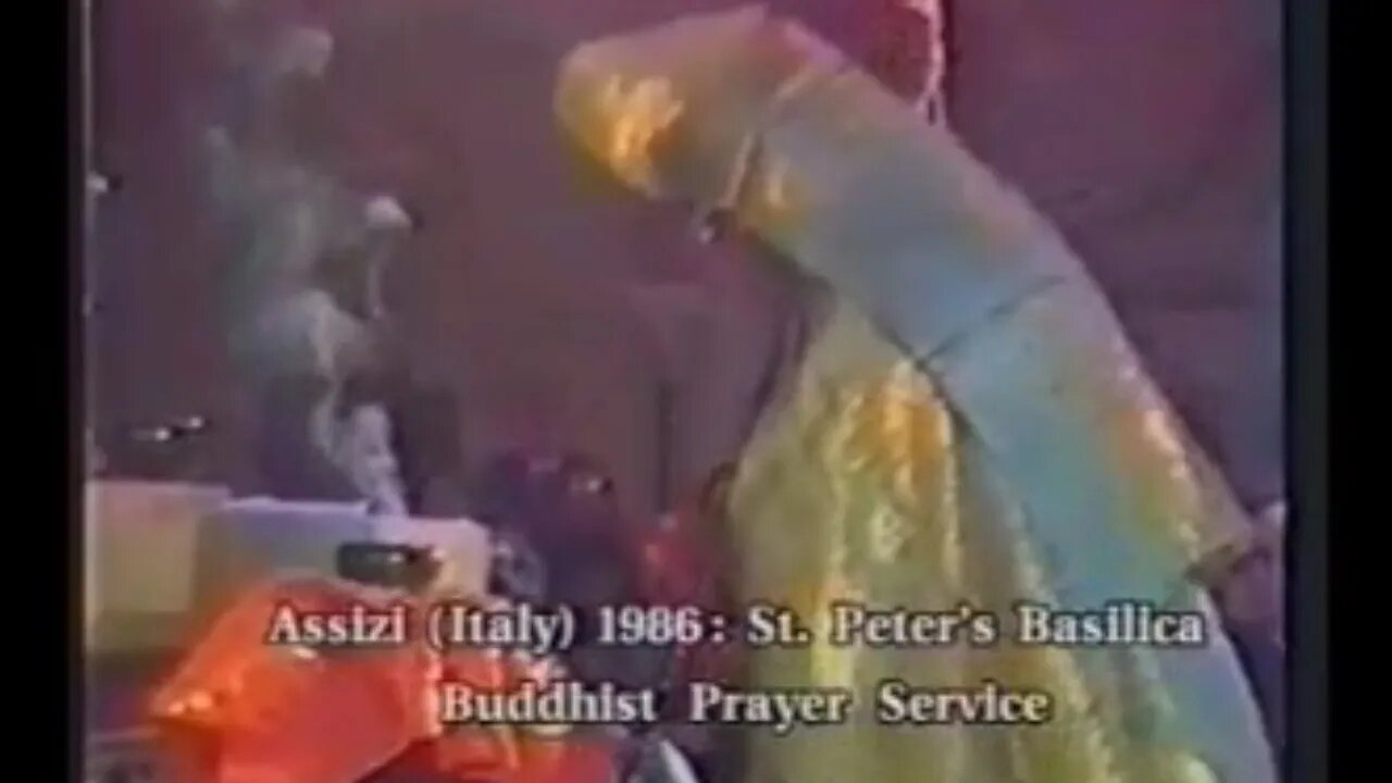 🤢John Paul II’s Diabolical Assisi 1986 Event🤢