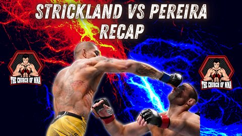 SEAN STRICKLAND GETS KO'd BY ALEX PEREIRA IN THE 1ST RD! WILL ALEX GET THE NEXT TITLE SHOT?