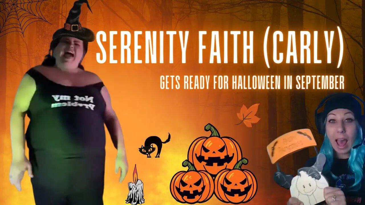 Carly (A lolcow) Gets Ready for Halloween In September...