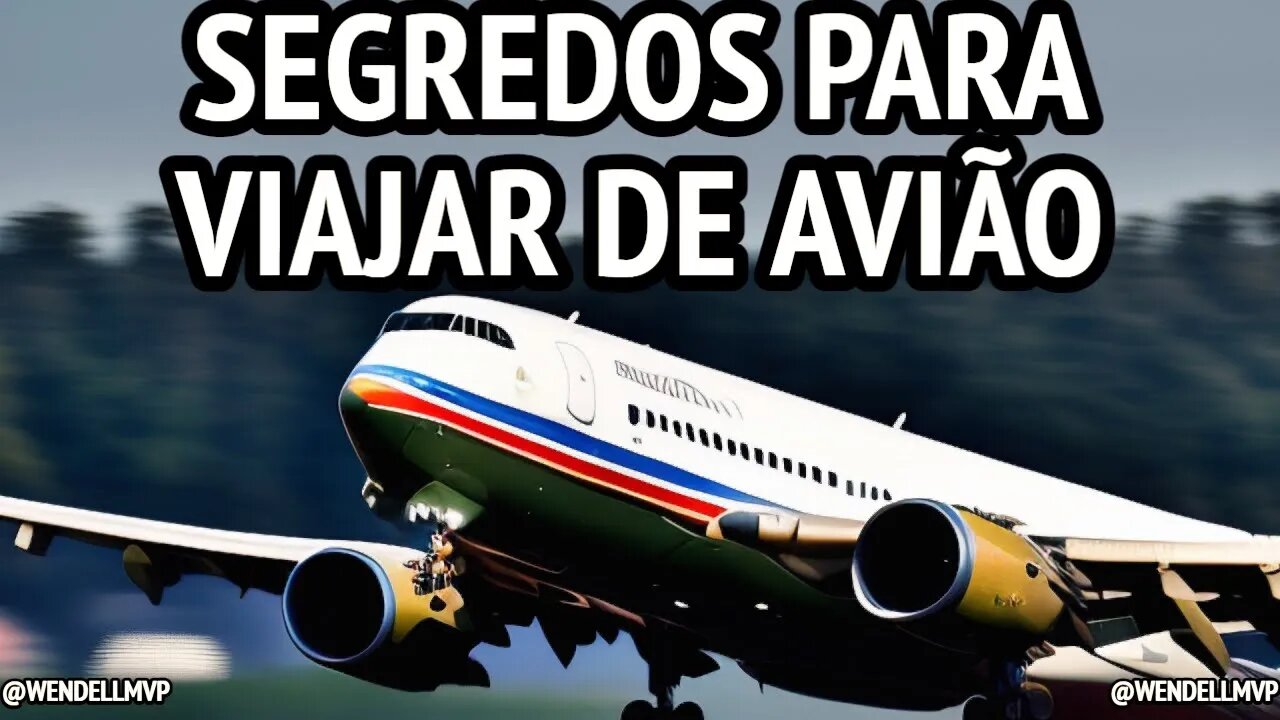 🔵 APRENDA A SE PREPARAR PARA OS VOOS NACIONAIS E INTERNACIONAIS COM ESSAS DICAS ABSURDAS! #aviao