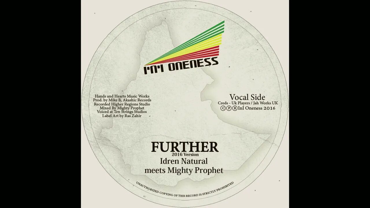 Idren Natural & Mighty Prophet - Further & Dub