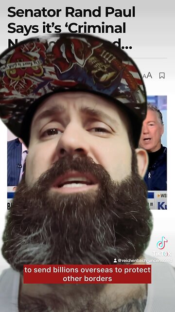 🤔 Why can’t we protect our own borders? #attentionspan #news #headlinenews #randpaul