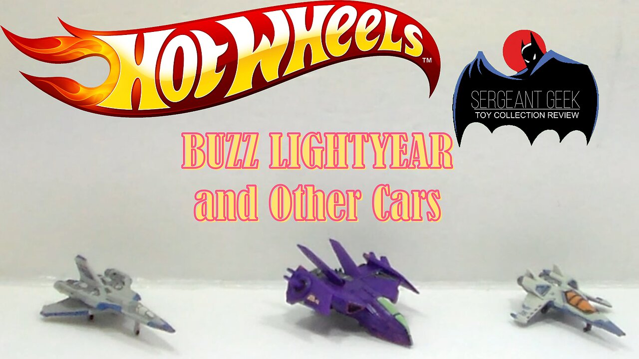 Toy Review Hotwheels Buzz Light year set and other Hotwheels cars