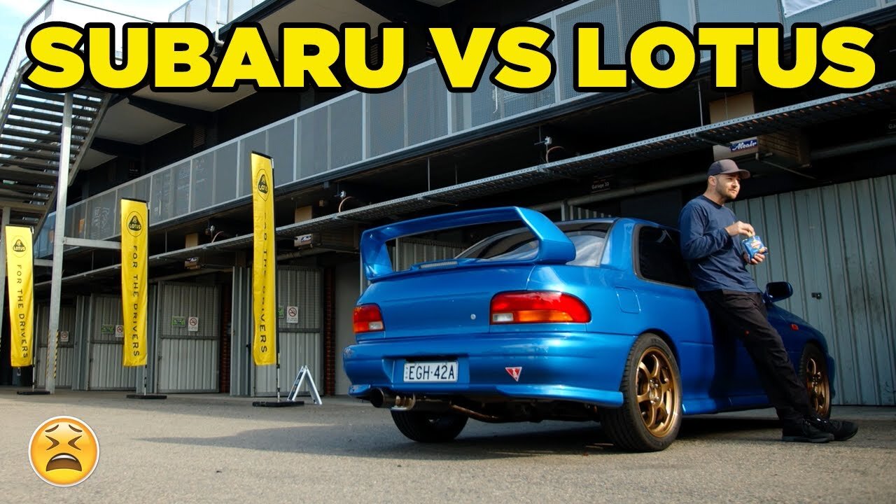 WRX VS Lotus = A very BAD DAY!