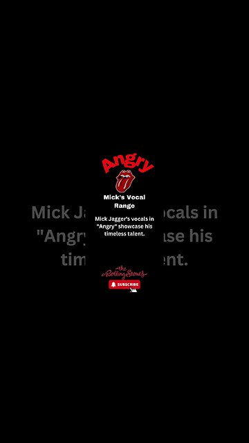 The Rolling Stones: Mick Jagger's Surprising Vocal Ability #shorts #rollingstones #rocknroll