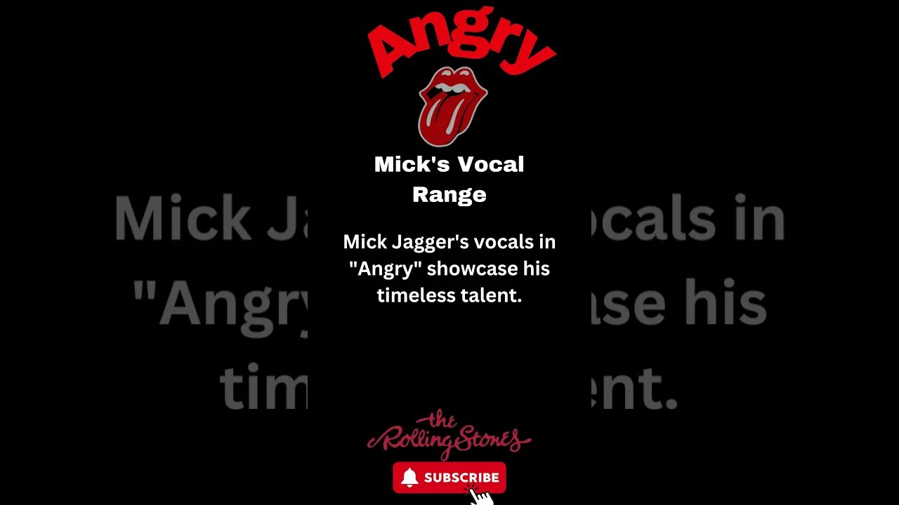 The Rolling Stones: Mick Jagger's Surprising Vocal Ability #shorts #rollingstones #rocknroll