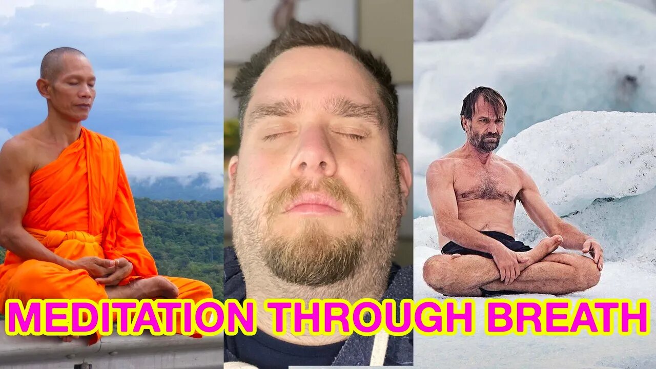 My FAVORITE MEDITATION using WIM HOF BREATHING techinique | Tibetan Monk Fire Breathing