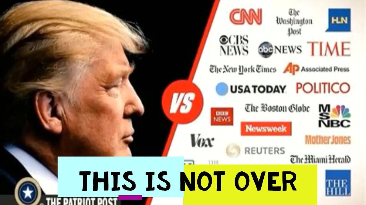 THIS IS NOT OVER US ELECTION DONALD TRUMP AMERICAN ELECTION NEWS