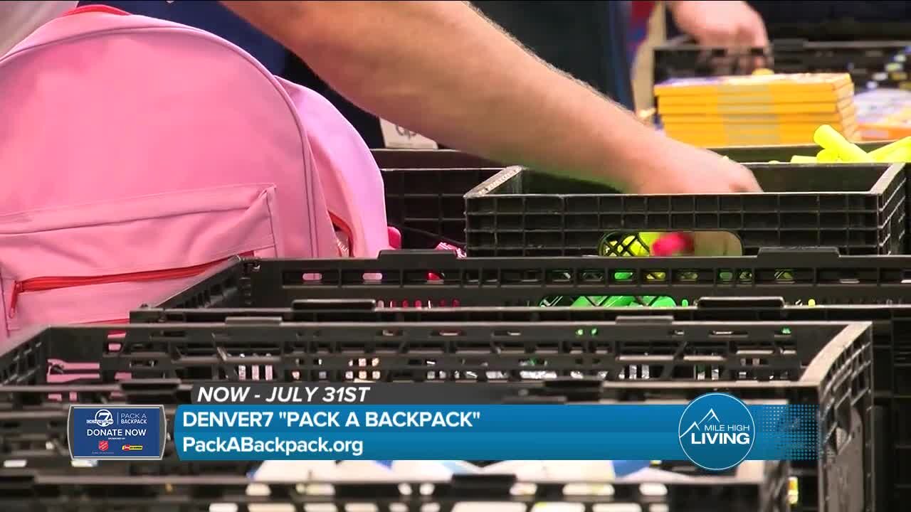 Pack A Backpack! // Denver7 and Les Scwhab