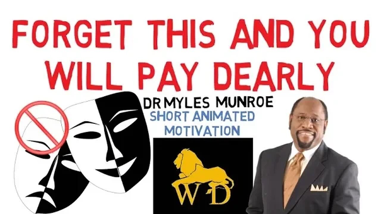 MYLES MUNROE'S FINAL WORDS FOR YOUR SELF-DEVELOPMENT (Must Watch NOW!!!)