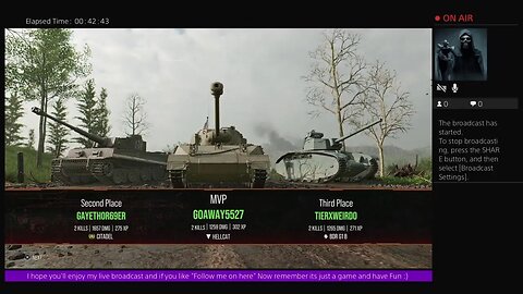 Time to roll some Tanks