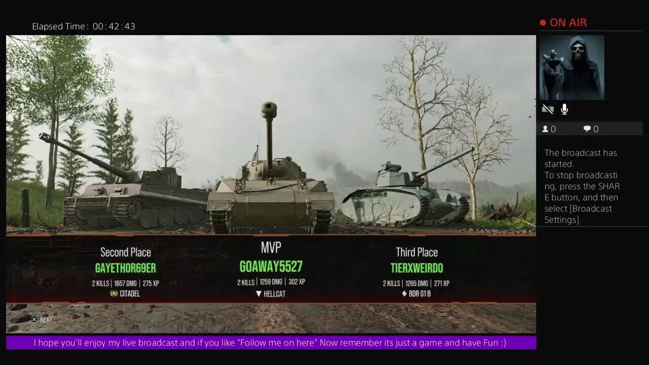 Time to roll some Tanks