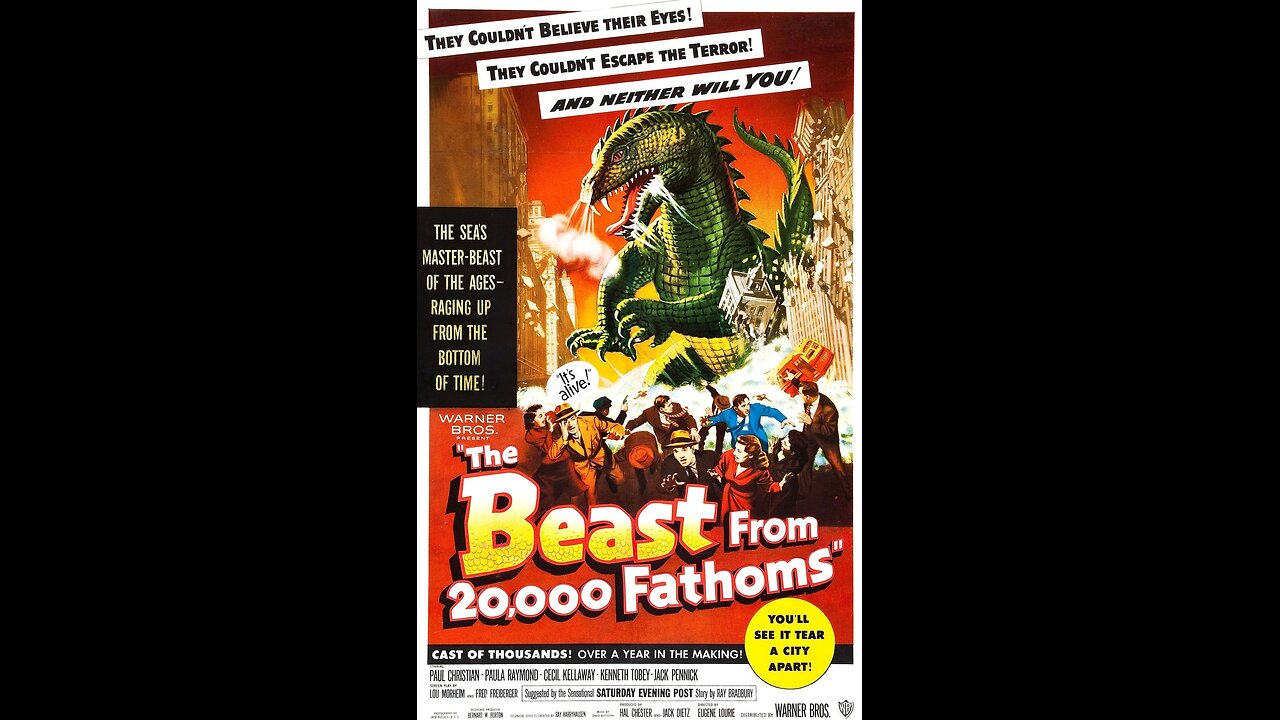 Beast from 20,000 Fathoms (1953) COLORIZED